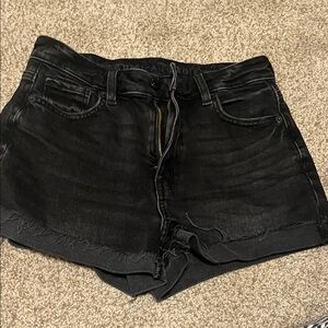 American Eagle Outfitters Black Jean Shorts